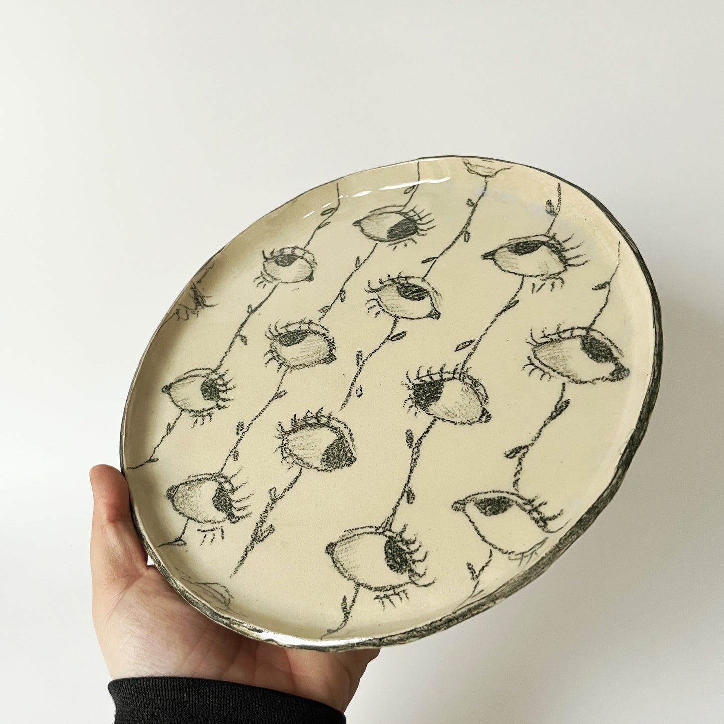 Eye Plant Plate