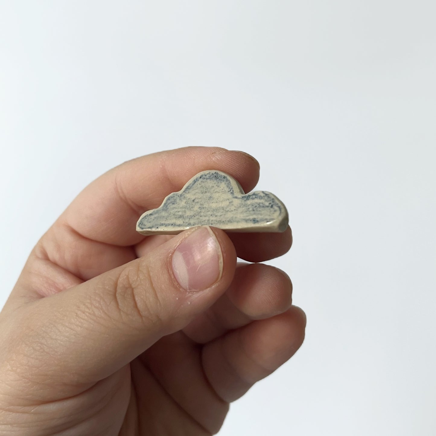 Mini Magnet - Blue Cloud