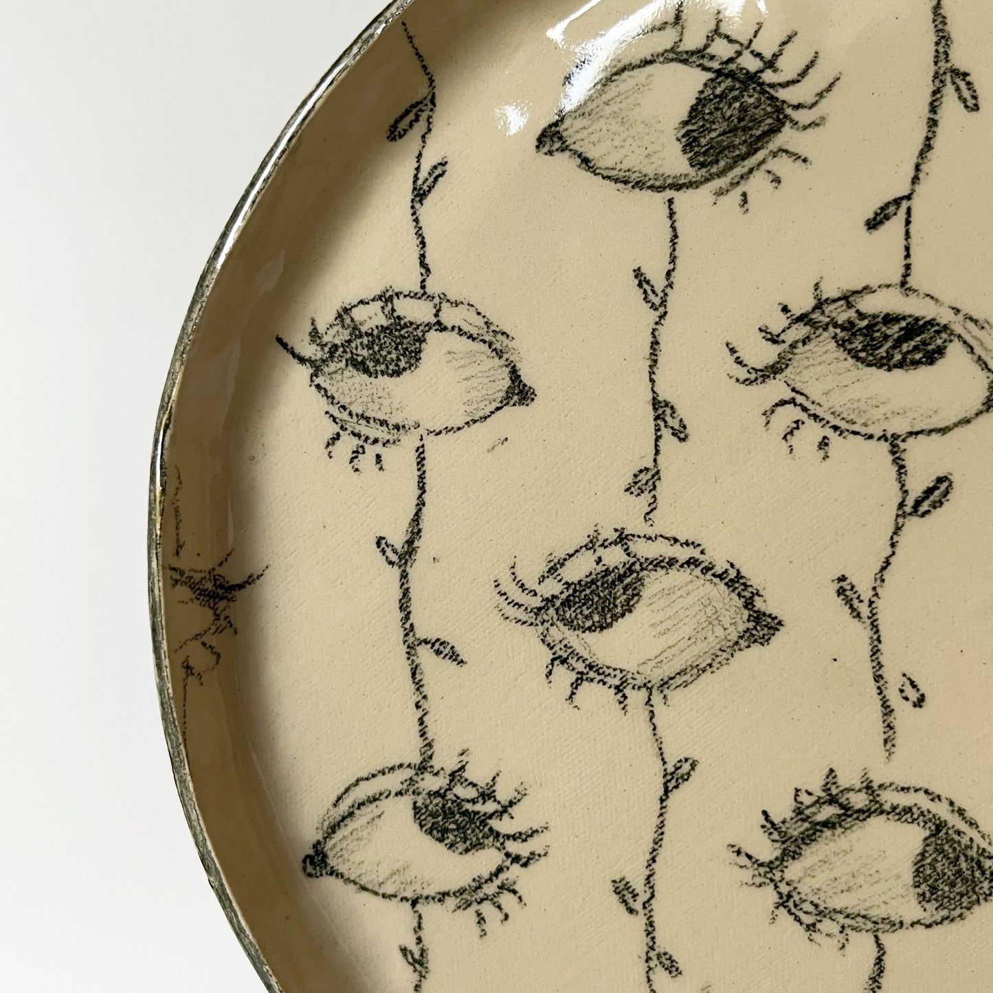 Eye Plant Plate