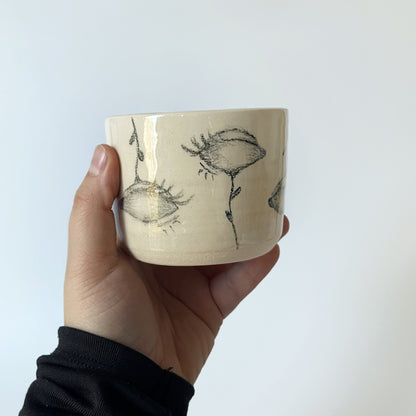 Blank Eye Plant Cup