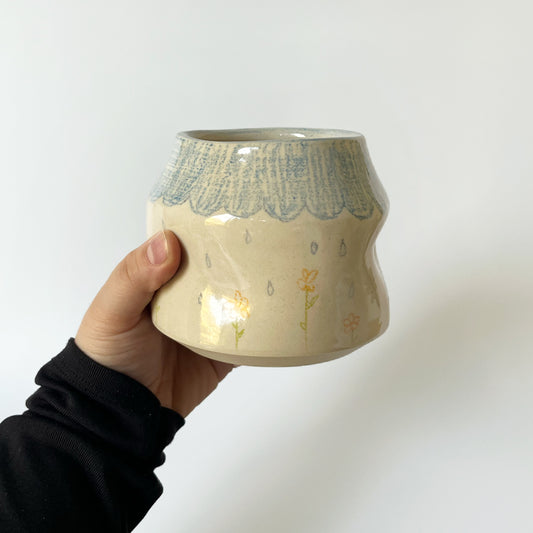 Rainy Meadow Vase