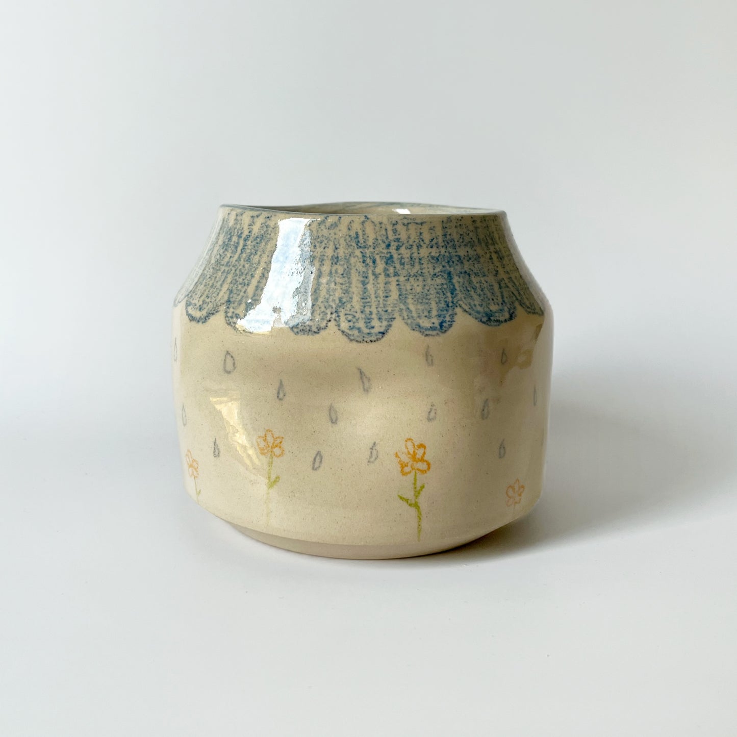 Rainy Meadow Vase