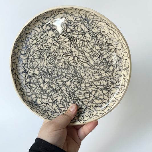 Scribbles Plate