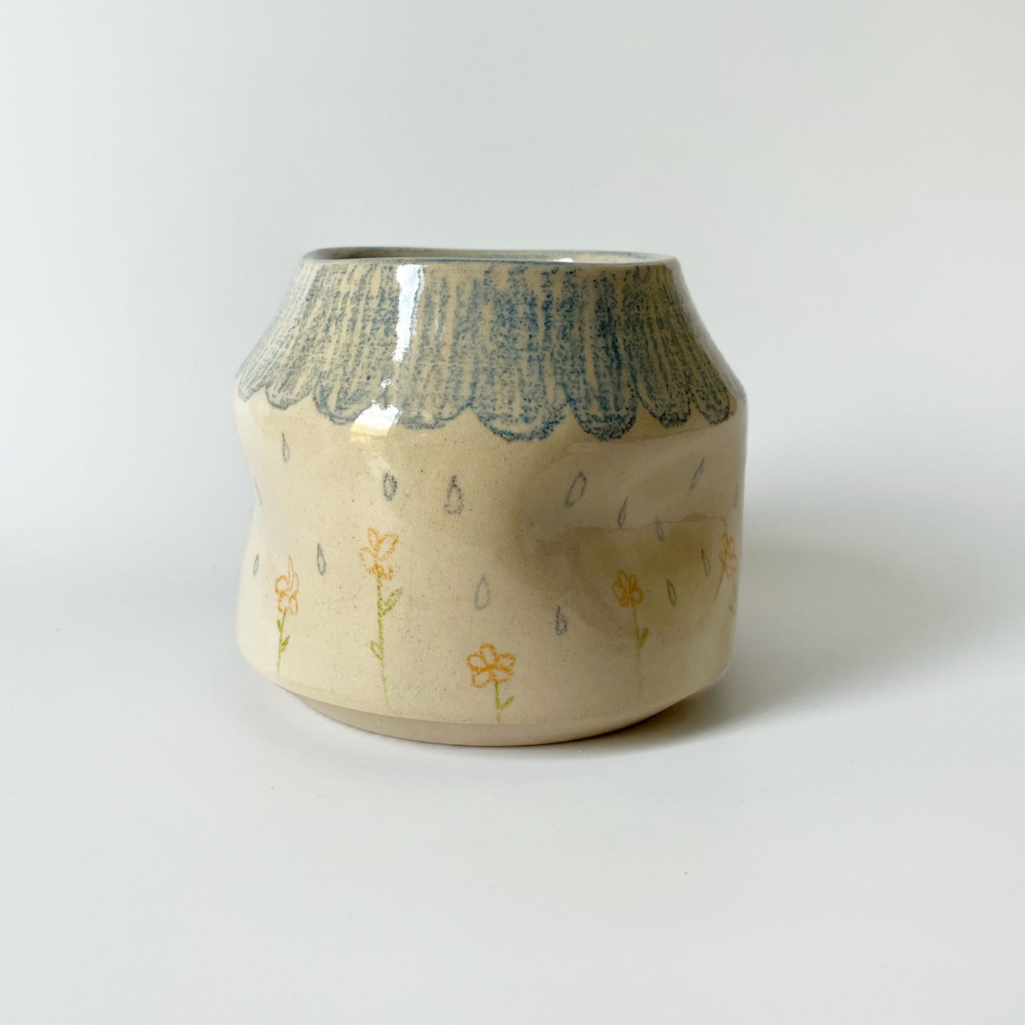Rainy Meadow Vase